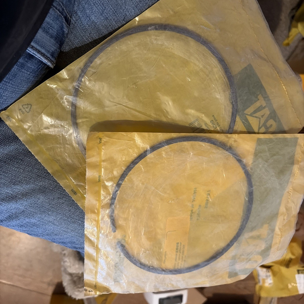 CAT 5M-6187 135.86mm Internal Diameter Metal Seal Ring Set Of (2)